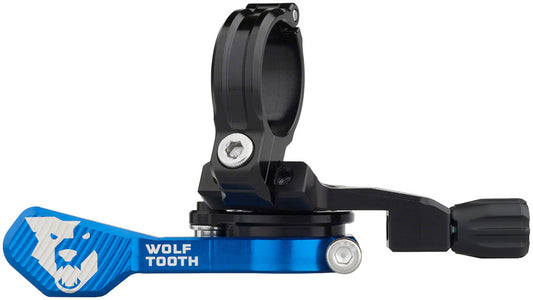 Wolf Tooth ReMote Pro Dropper Post Lever - 22.2mm Clamp Blue-Goodwynn's