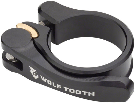 Wolf Tooth Components Quick Release Seatpost Clamp - 28.6mm Black-Goodwynn's