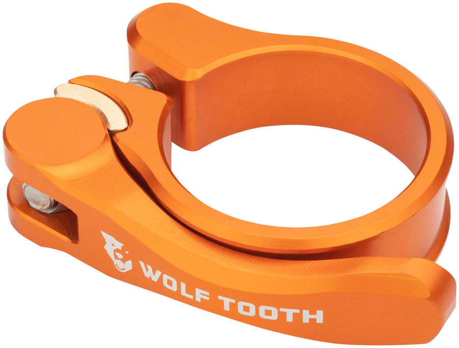 Wolf Tooth Components Quick Release Seatpost Clamp - 28.6mm Orange-Goodwynn&#39;sGoodwynn&#39;s