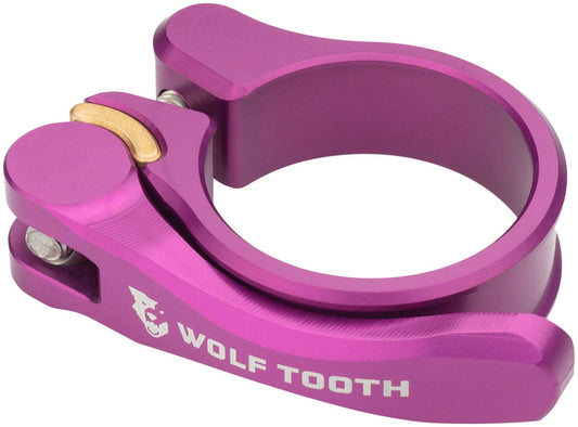 Wolf Tooth Components Quick Release Seatpost Clamp - 28.6mm Purple-Goodwynn's