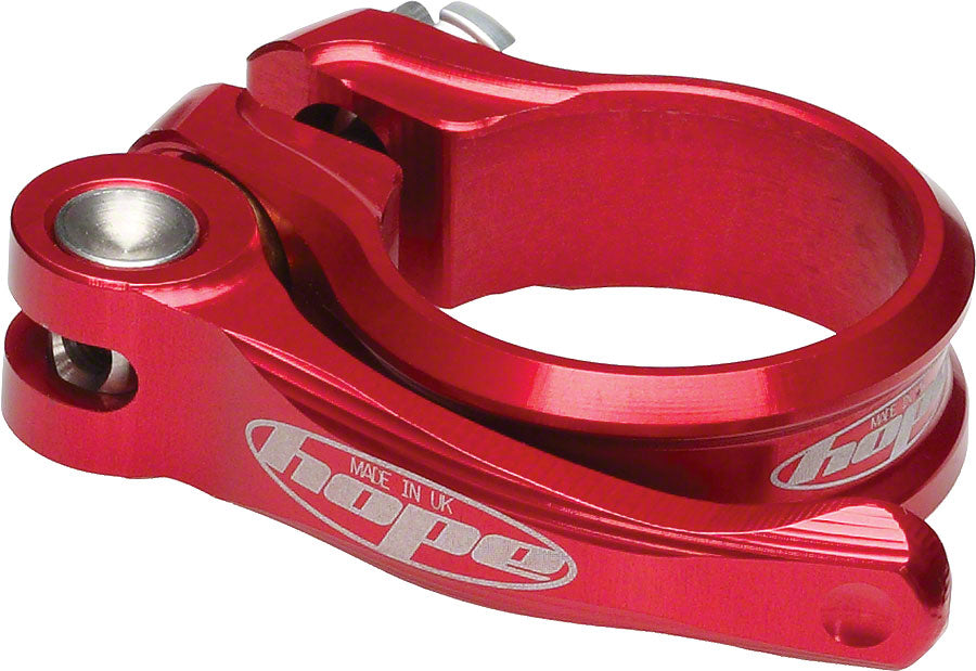 HOPE 31.8mm QR Seatclamp Red-Goodwynn&#39;sGoodwynn&#39;s