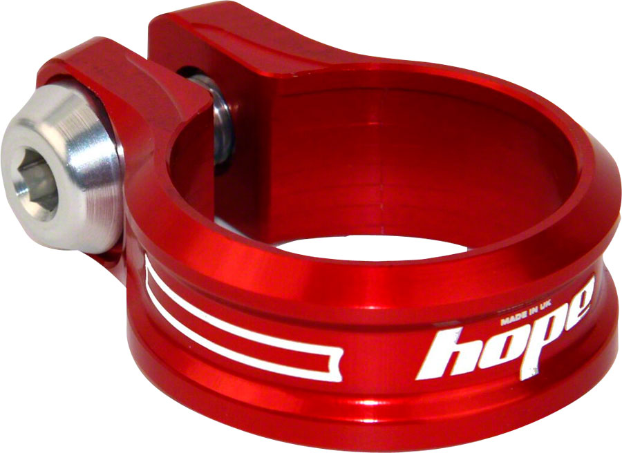 Hope Bolt Seat Clamp 31.8mm Red-Goodwynn&#39;sGoodwynn&#39;s