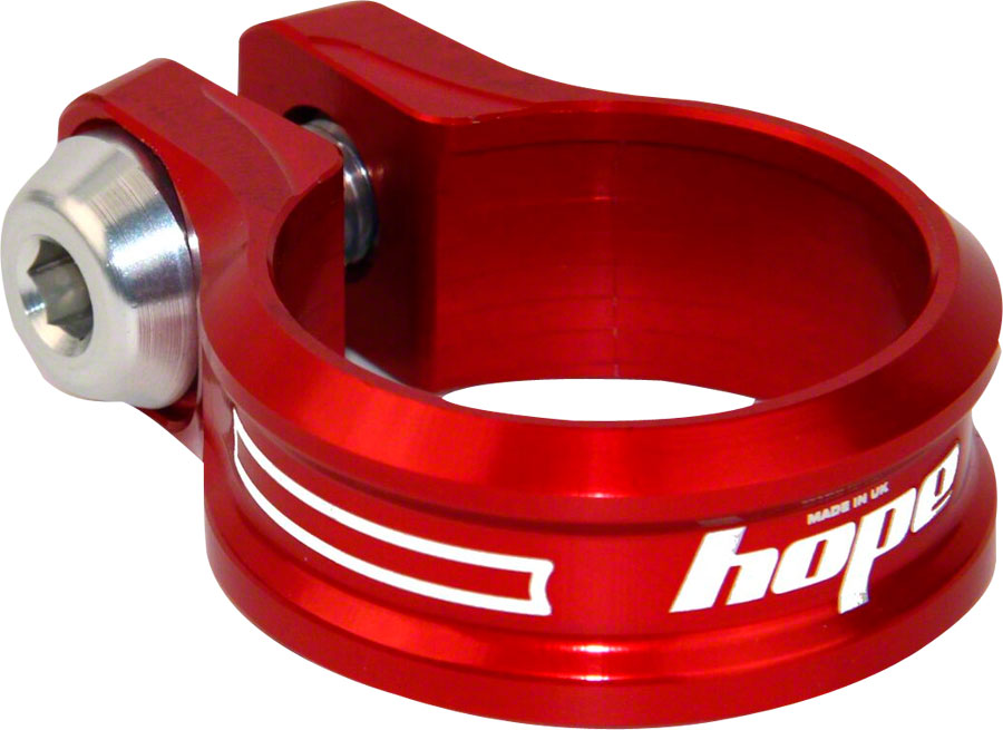 Hope Bolt Seat Clamp 34.9mm Red-Goodwynn&#39;sGoodwynn&#39;s