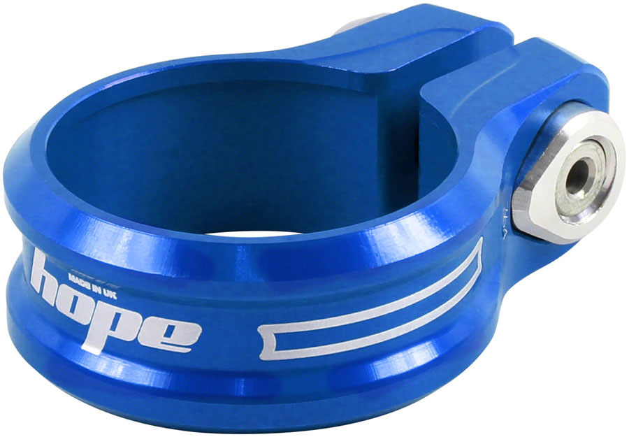 Hope Seat Seatpost Clamp - 36.4mm Blue-Goodwynn&#39;sGoodwynn&#39;s