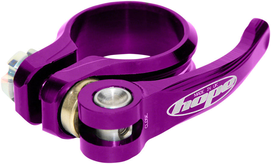 Hope Seat Seatpost Clamp - 34.9mm Purple QR-Goodwynn&#39;sGoodwynn&#39;s