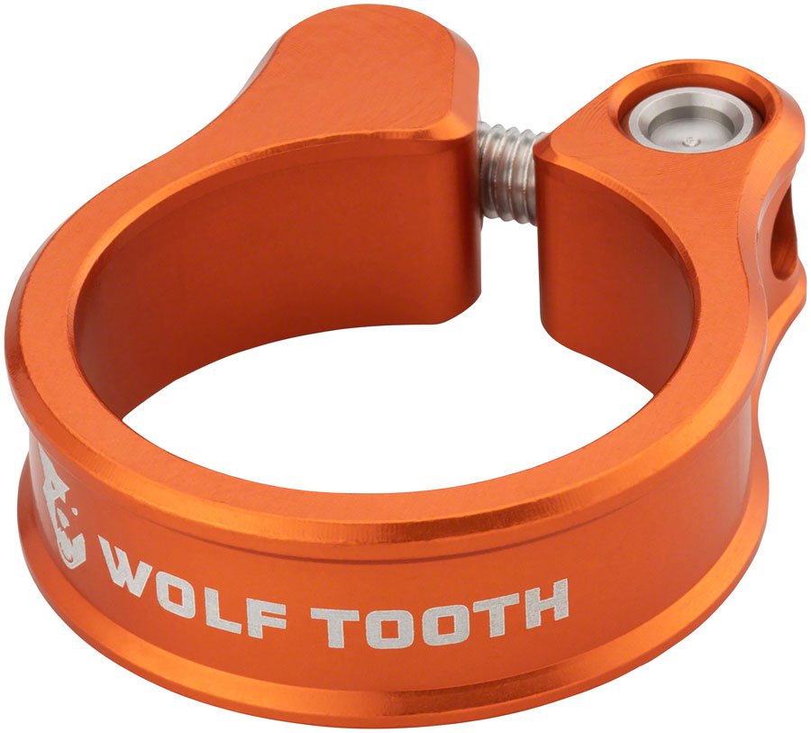 Wolf Tooth Seatpost Clamp - 31.8mm Orange-Goodwynn&#39;sGoodwynn&#39;s