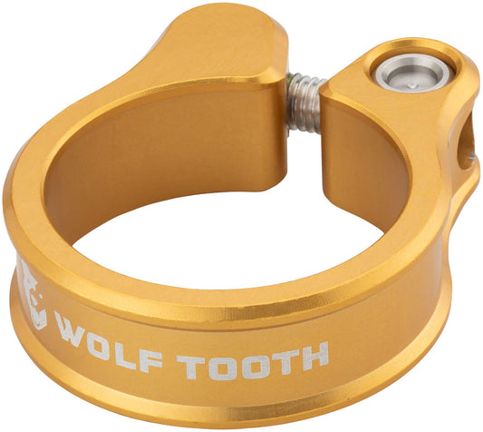 Wolf Tooth Seatpost Clamp - 34.9mm Gold-Goodwynn's