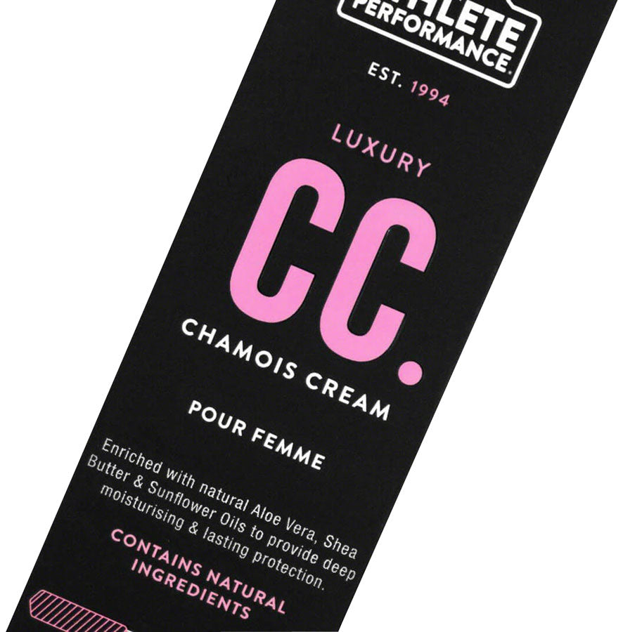 Athlete Performance by Muc-Off Womens Luxury CC Chamois Cream: 100ml Tube-Goodwynn&#39;sGoodwynn&#39;s