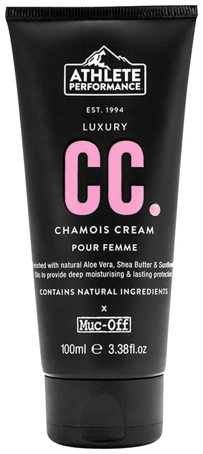 Athlete Performance by Muc-Off Womens Luxury CC Chamois Cream: 100ml Tube-Goodwynn&#39;sGoodwynn&#39;s