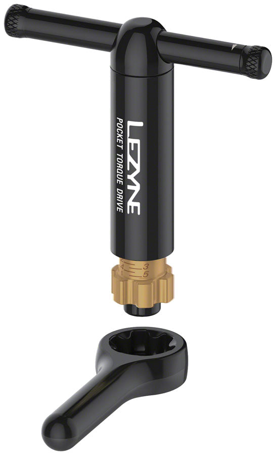 Lezyne Pocket Torque Drive Torque Wrench - 2-6 Nm 2.5 3 4 5MM T20 AND T25 BITS With Storage Case BLK-Goodwynn&#39;sGoodwynn&#39;s