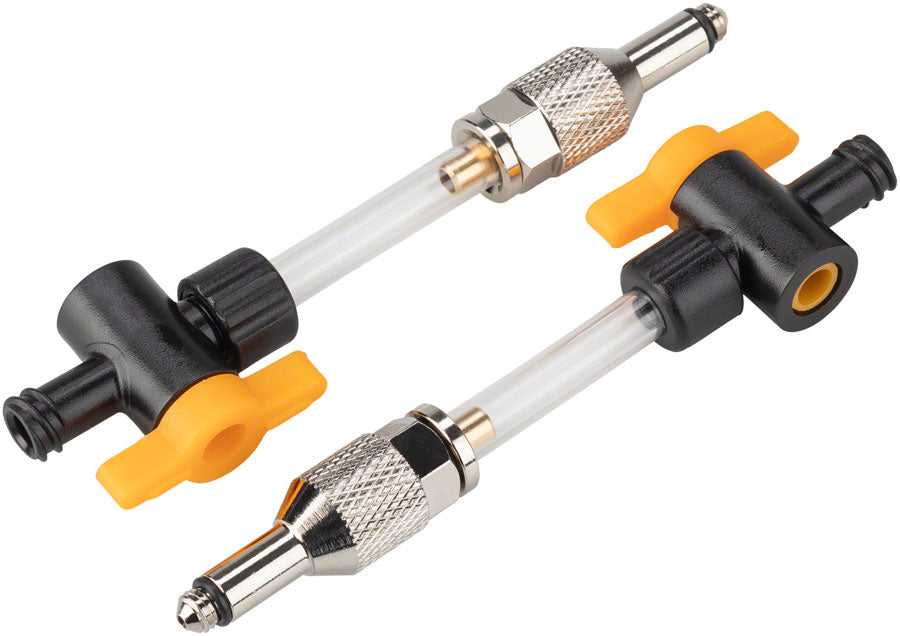 Jagwire Elite DOT Bleed Kit Universal Adapters with 1/4-Turn Valves Pair-Goodwynn&#39;sGoodwynn&#39;s