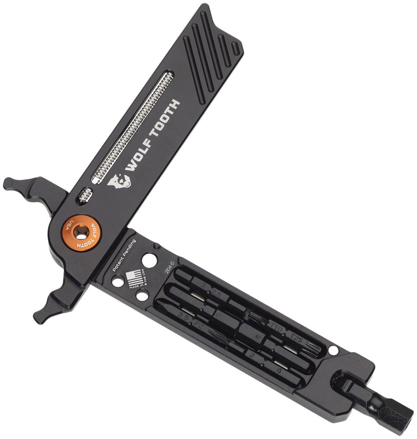 Wolf Tooth 8-Bit Pliers Orange Bolt