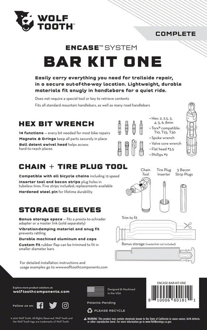 Wolf Tooth EnCase System Bar Kit One