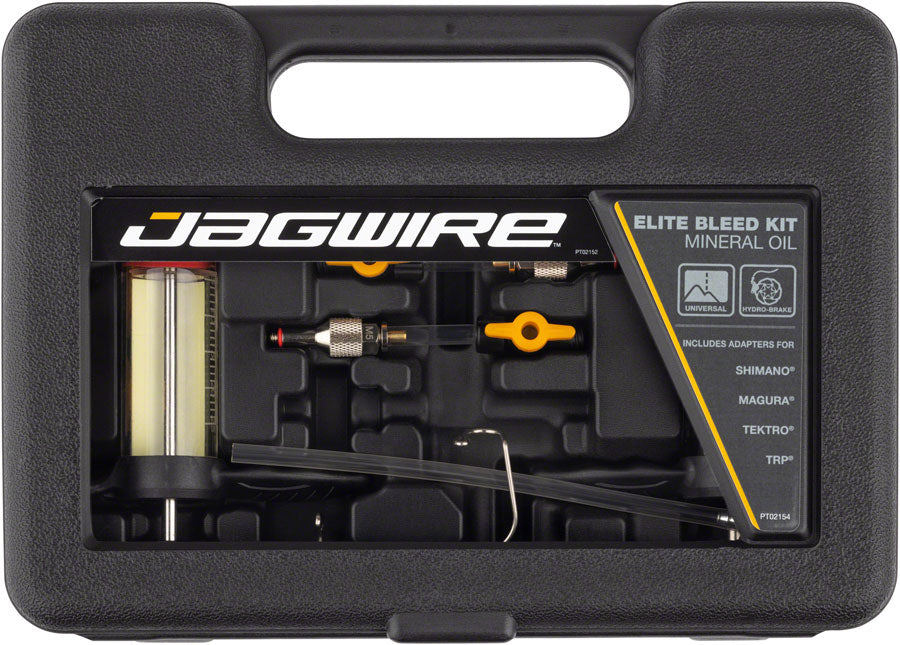 Jagwire Elite Mineral Oil Bleed Kit - Shimano Magura Tektro TRP Hayes Adapters Included-Goodwynn&#39;sGoodwynn&#39;s