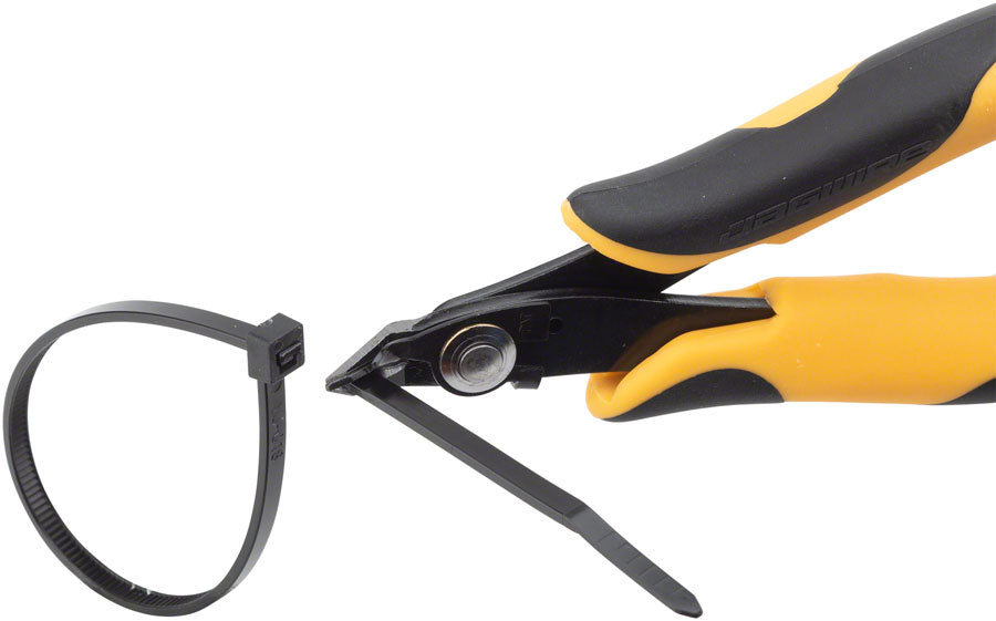 Jagwire Sport Zip-Tie Flush Cutter with Holding Function Yellow/Black-Goodwynn&#39;sGoodwynn&#39;s