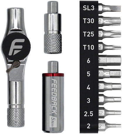 Feedback Sports Reflex Fixed Torque Ratchet Kit - Mini Ratchet 5nm Torque