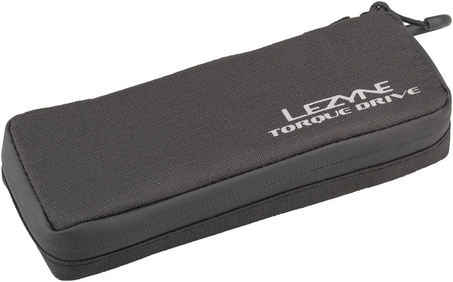 Lezyne Torque Drive  Torque Wrench - 2-9 Nm 2 2.5 3-6mm Hex   T10 T25 T30~ Flat/Phillips With Storage Case BLK