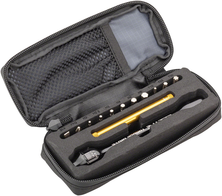 Lezyne Torque Drive  Torque Wrench - 2-9 Nm 2 2.5 3-6mm Hex   T10 T25 T30~ Flat/Phillips With Storage Case BLK-Goodwynn&#39;sGoodwynn&#39;s