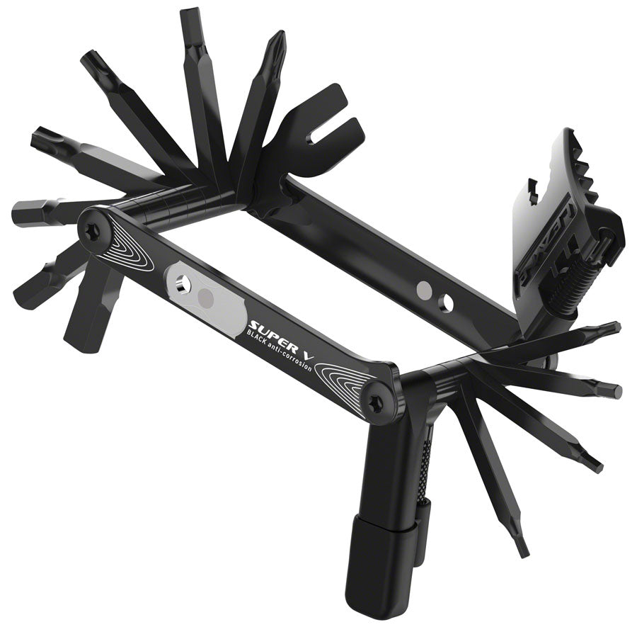 Lezyne SUPER V 23-Function Multi Tool Black-Goodwynn&#39;sGoodwynn&#39;s