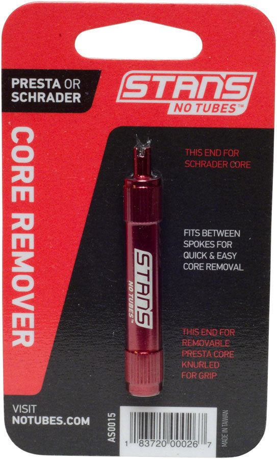 Stans NoTubes Presta/Schrader Valve Core Removal Tool