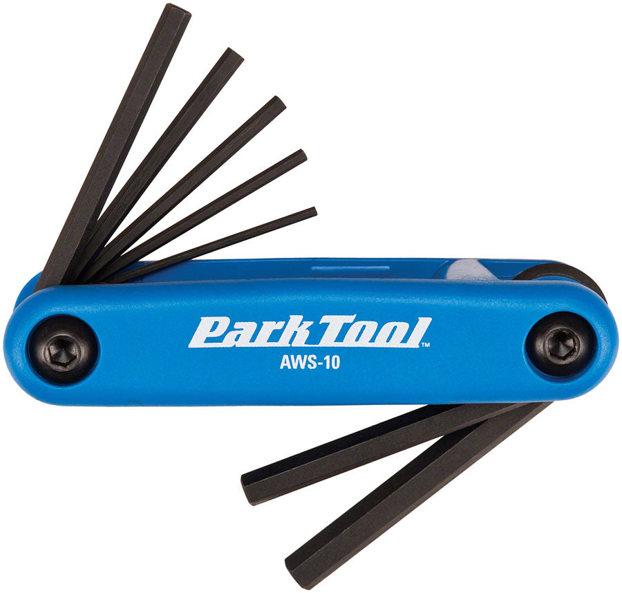 Park Tool AWS-10 Metric Folding Hex Wrench Set-Goodwynn&#39;sGoodwynn&#39;s