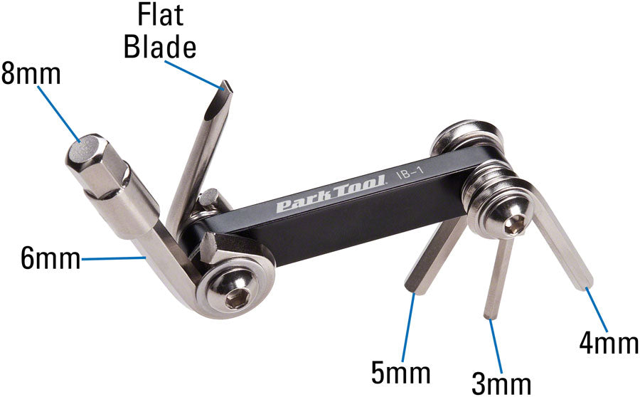 Park Tool IB-1 I-Beam Mini Folding Multi-Tool