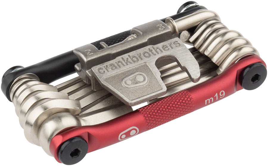 Crank Brothers Multi 19 Tool - Black/Red