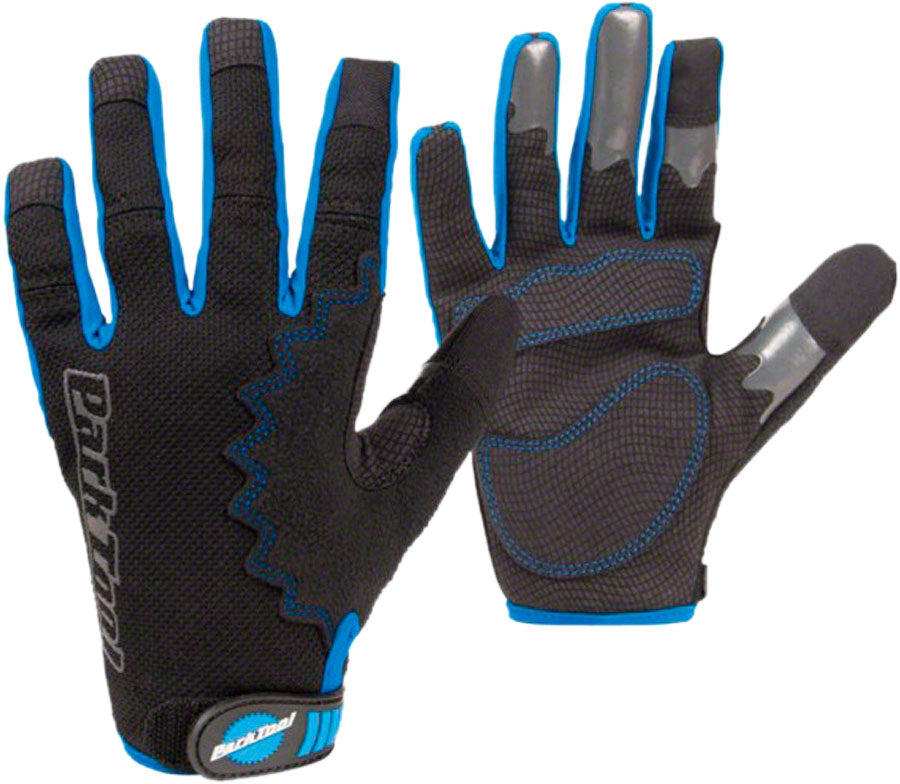 Park Tool Mechanics Gloves Small Black/Blue-Goodwynn&#39;sGoodwynn&#39;s