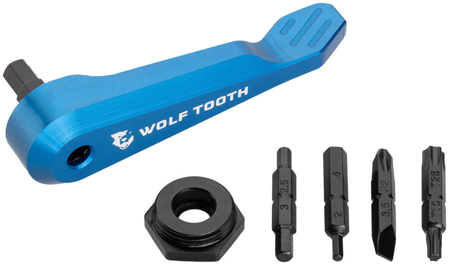 Wolf Tooth Components Axle Handle Multi-Tool Blue