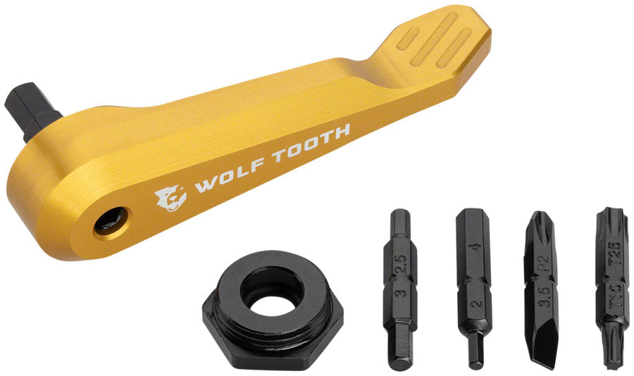 Wolf Tooth Axe Handle Multi-Tool - Gold-Goodwynn&#39;sGoodwynn&#39;s