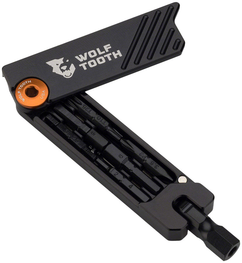 Wolf Tooth 6-Bit Hex Wrench - Multi-Tool Orange