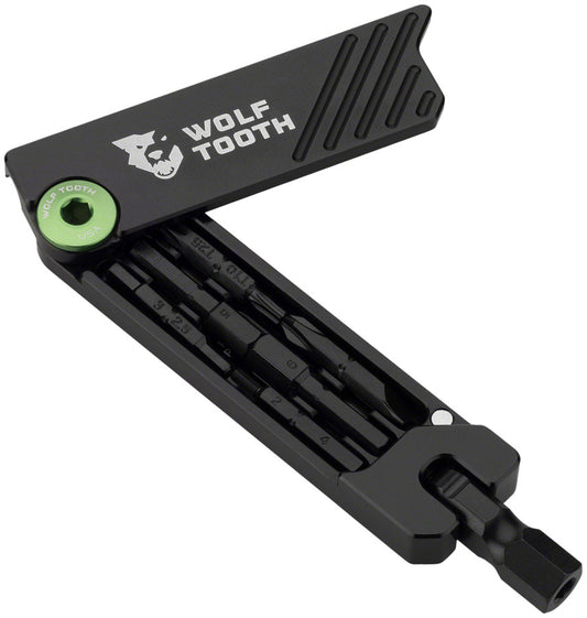 Wolf Tooth 6-Bit Hex Wrench - Multi-Tool Green-Goodwynn's