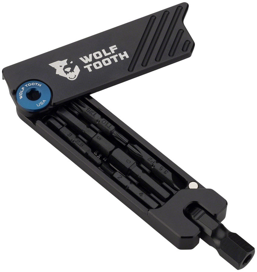 Wolf Tooth 6-Bit Hex Wrench - Multi-Tool Blue-Goodwynn&#39;sGoodwynn&#39;s