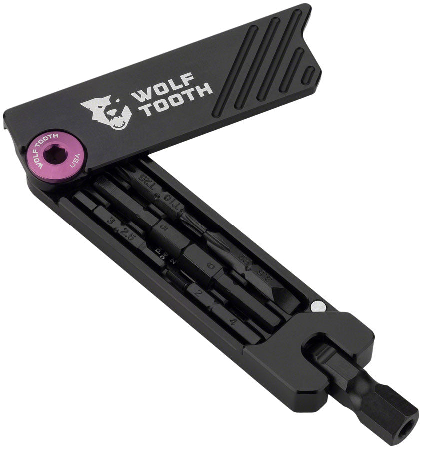 Wolf Tooth 6-Bit Hex Wrench - Multi-Tool Purple-Goodwynn&#39;sGoodwynn&#39;s