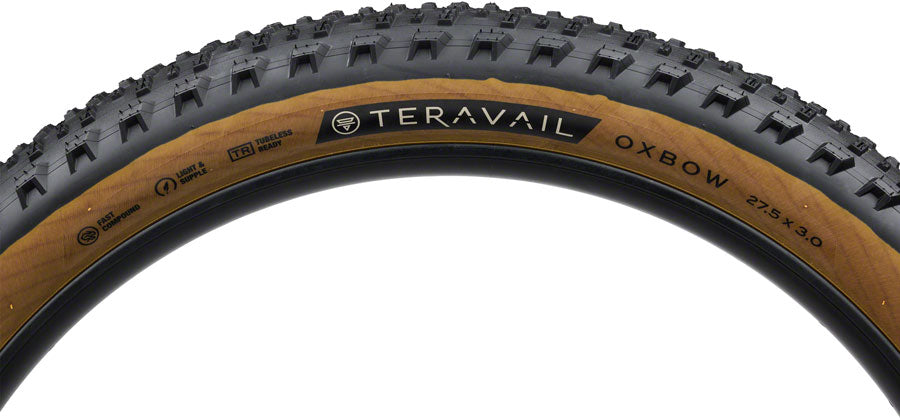 Teravail Oxbow Tire - 27.5 x 3 Tubeless Folding Tan Light and Supple-Goodwynn&#39;sGoodwynn&#39;s