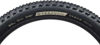 Teravail Oxbow Tire - 27.5 x 3 Tubeless Folding Black Durable Fast Compound