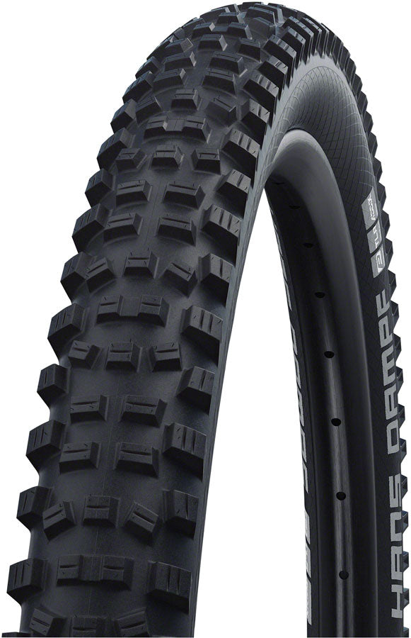 Schwalbe Hans Dampf Tire - 24 x 2.35 Tubeless Folding BLK Performance Addix TwinSkin