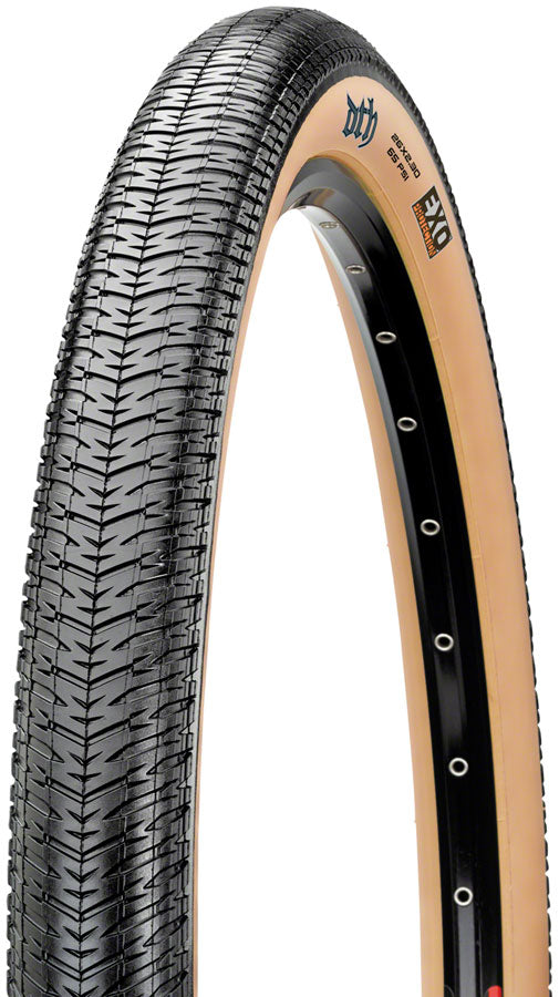 Maxxis DTH Tire - 26 x 2.15 Clincher Folding Black/Dark Tan EXO-Goodwynn&#39;sGoodwynn&#39;s