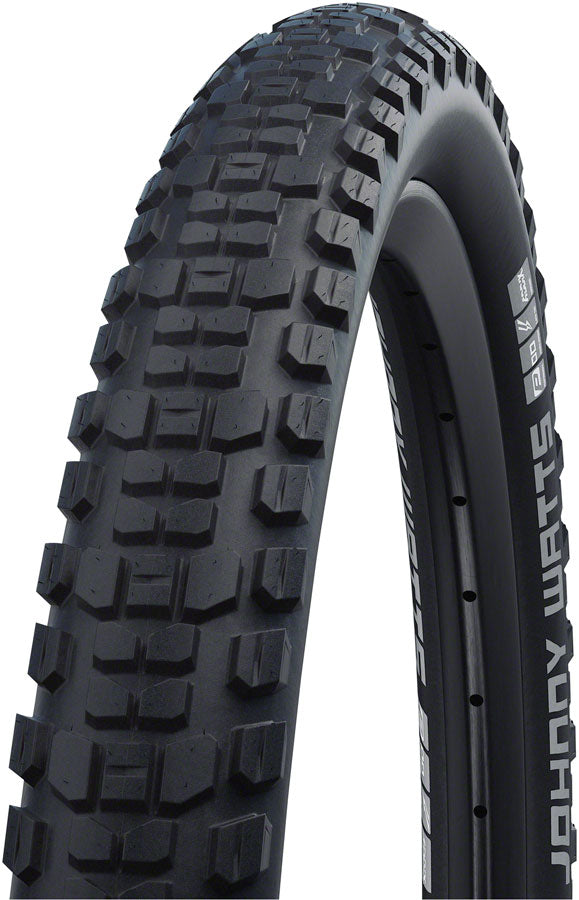 Schwalbe Johnny Watts Tire - 27.5 x 2.8 Clincher Folding BLK Performance RaceGuard Addix Double Defense-Goodwynn&#39;sGoodwynn&#39;s