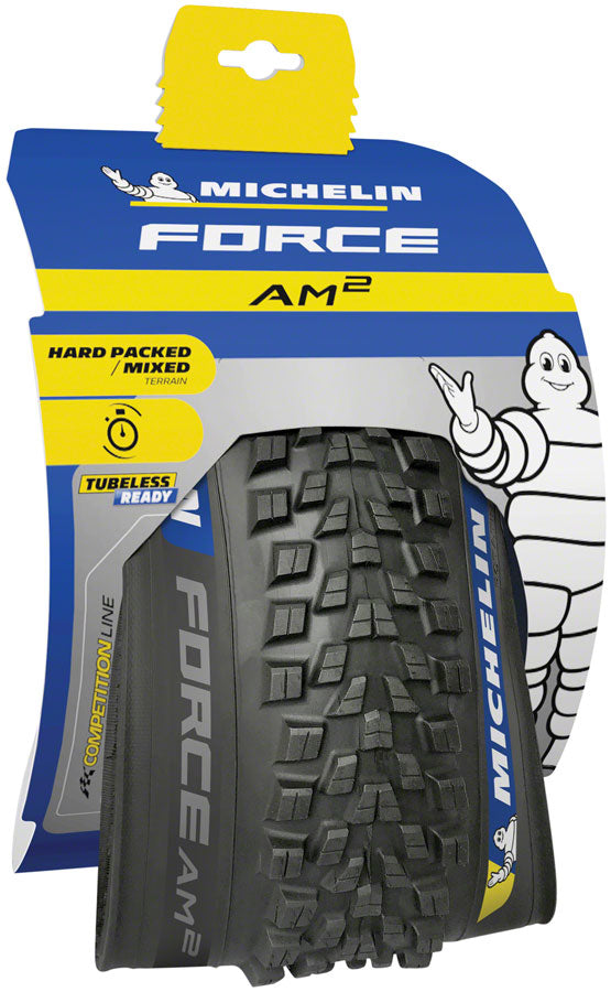 Michelin Force AM2 Competition Line TS TLR 27.5X2.40 Black-Goodwynn&#39;sGoodwynn&#39;s