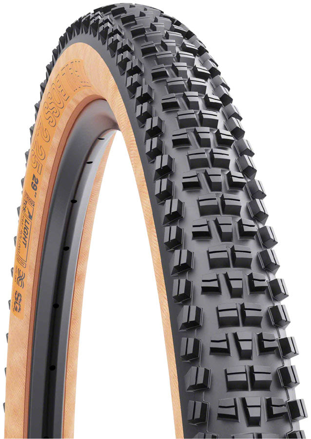 WTB Trailboss Mountain Tire 29"2.25 Folding Tubeless Ready Dual DNA TCS Light/Fast Rolling SG2 60TPI Tanwall