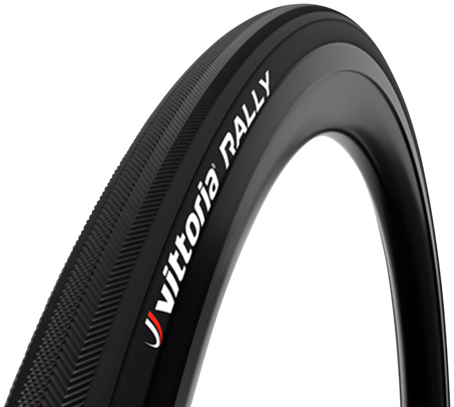 Vittoria Rally Tire - 700 x 25 Tubular Folding Black-Goodwynn&#39;sGoodwynn&#39;s