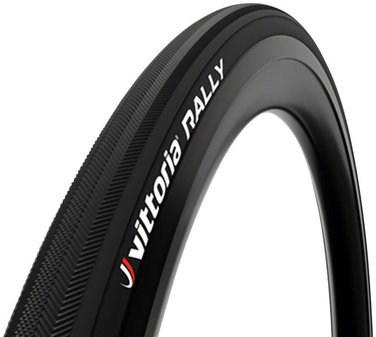 Vittoria Rally Tire - 700 x 25 Tubular Folding Black-Goodwynn's