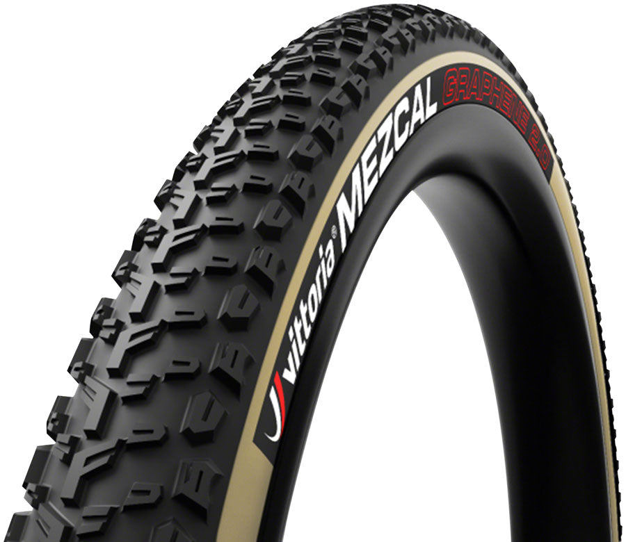 Vittoria Mezcal III Tire - 29 x 2.35 Tubeless Folding Black/Tan 4C Race G2.0-Goodwynn&#39;sGoodwynn&#39;s