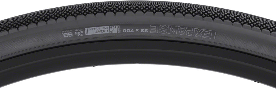 WTB Expanse Tire - 700 x 32 TCS Tubeless Folding BLK Light/Fast Rolling Dual DNA SG2