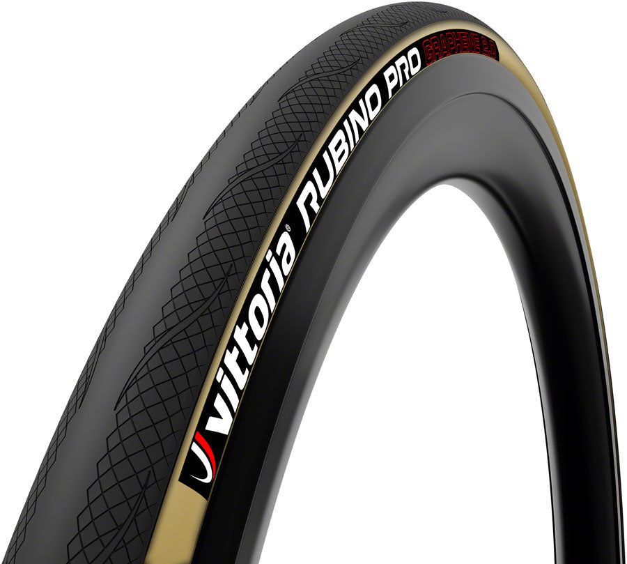 Vittoria Rubino Pro Tire - 700 x 28 Clincher Folding Black/Tan G2.0-Goodwynn&#39;sGoodwynn&#39;s