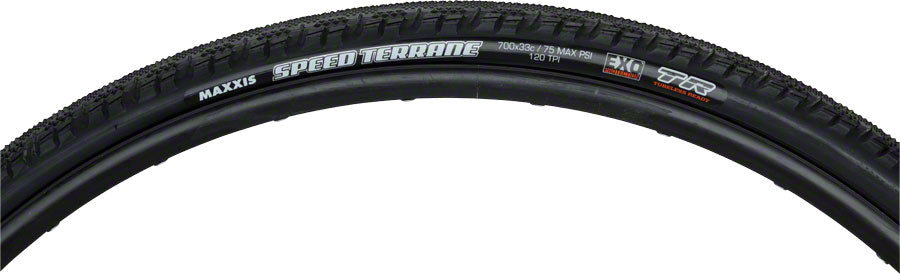 Maxxis Speed Terrane Tire - 700 x 33 Tubeless Folding Black Dual EXO-Goodwynn&#39;sGoodwynn&#39;s