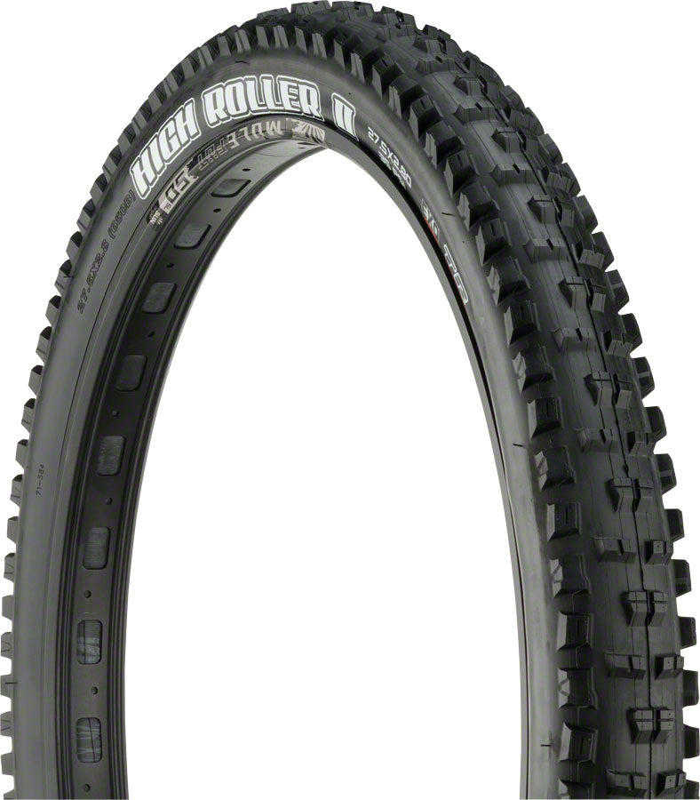 Maxxis High Roller II Tire - 27.5 x 2.8 Tubeless Folding Black Dual EXO-Goodwynn&#39;sGoodwynn&#39;s