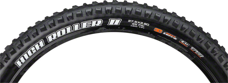 Maxxis High Roller II Tire - 27.5 x 2.8 Tubeless Folding BLK 3C Maxx Terra EXO-Goodwynn&#39;sGoodwynn&#39;s