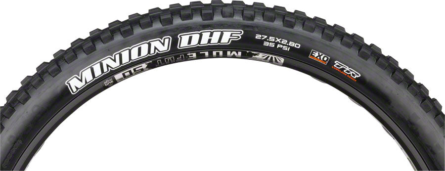 Maxxis Minion DHF Tire - 27.5 x 2.8 Tubeless Folding Black Dual EXO-Goodwynn&#39;sGoodwynn&#39;s